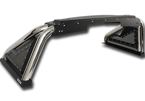 Go Rhino Polished Stainless 3.0 Sport Bed Bar 73-up Dodge Ram - Click Image to Close